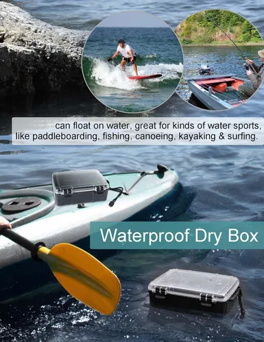 Vista 8 de Avlcoaky - Caja impermeable grande para kayak, bote