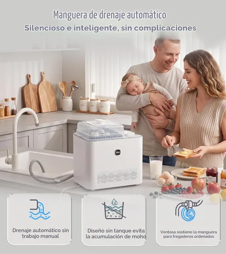 Vista 9 de NCVI Lavadora grande de biberones, esterilizador y secadora, capacidad