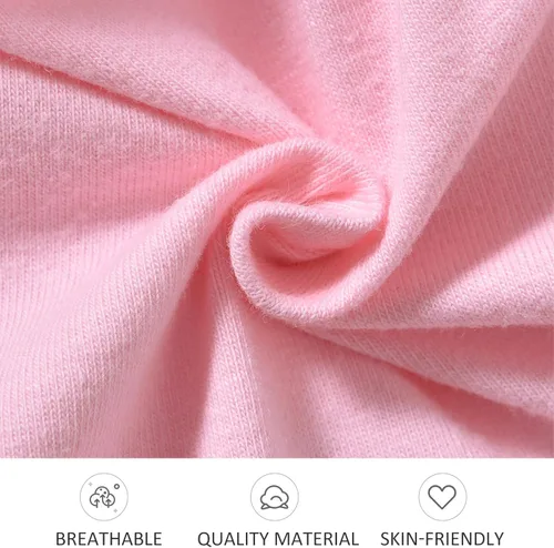 Vista 3 de fioukiay Conjunto de ropa para bebé recién nacida, pantalones florales con volantes