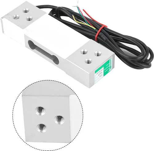 Vista 6 de Celda de carga de haz paralelo, sensor de peso de aleación de aluminio, componente de pesaje electrónico para equipos de báscula de plataforma 220.5