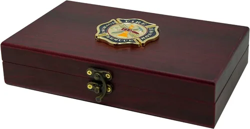 Vista 11 de Juego de regalo del ejército de los Estados Unidos Juego de cartas y dados Tarjetas de insignia de rango del ejército Regalos del ejército
