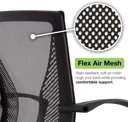 Vista 8 de Modern Home ZUNA-BKLIME - Silla de oficina, negro/lima Negro/Lime