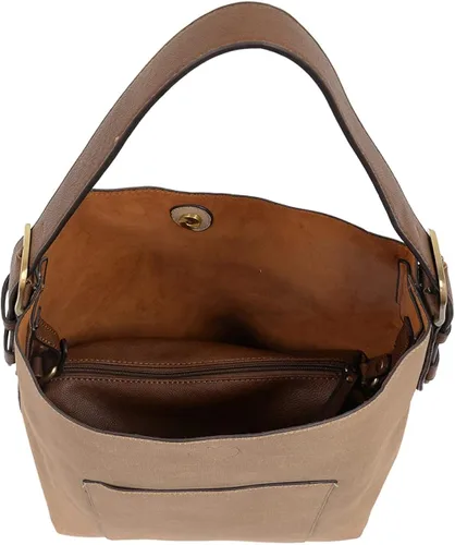 Vista 3 de Joy Susan Bolso Hobo para mujer 2 en 1 Faux Linen