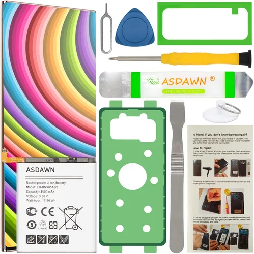 Vista 10 de ASDAWN Para Samsung Galaxy S5 Batería Reemplazo SM-G900 G900A/P/V/T/F/H/R4/TR/W8/BVB EB-BG900BBC EB-BG900BBU EB-BG900BBE, i9600, Batería para Galaxy