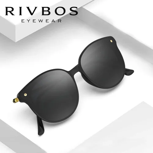 Vista 2 de WOOLIKE Gafas de sol de moda con diseño cuadrado moderno polarizado UV 400 para mujer