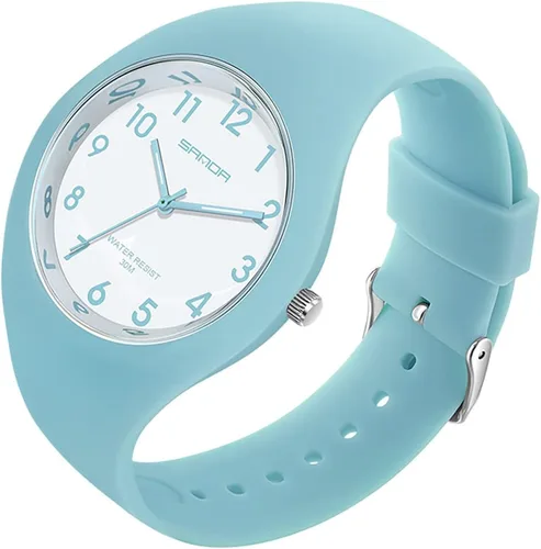 Vista 11 de XCZAP Reloj electrónico impermeable del cuarzo de las señoras de los deportes de la serie de Negro Rosado
