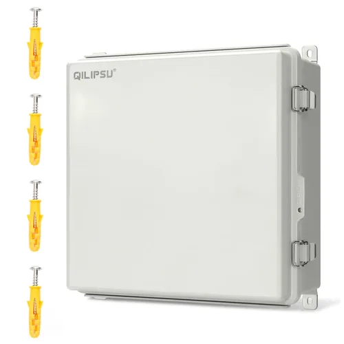 Vista 17 de QILIPSU UL94-V0 Caja eléctrica al aire libre 8.3"x6.3"x3.9" Caja de conexiones impermeable resistente a la intemperie PC/ABS aleación de plástico