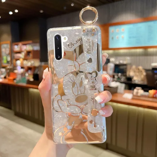 Vista 7 de Funda para Galaxy Note 10 con función atril para Samsung Galaxy Note 10 (personajes de dibujos animales)