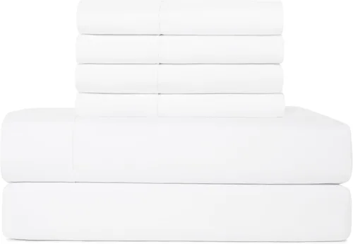 Vista 16 de Juego de sábanas tamaño individual XL de 4 piezas con 2 fundas de almohada envolventes, sábanas de microfibra suave de bolsillo profundo