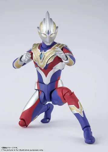 Vista 6 de TAMASHII NATIONS - Ultraman Trigger - Ultraman Trigger Multi Type, Bandai Spirits S.H.Figuarts Figura de acción
