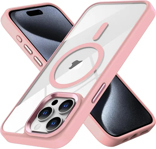 Vista 19 de Funda magnética para iPhone 12 Pro Max, compatible con MagSafe, [protección contra caídas de grado militar] TPU suave y transparente para iPhone 12