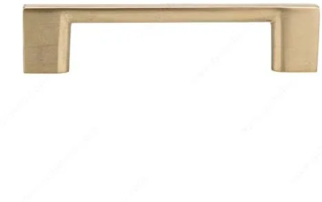 Vista 3 de Richelieu Hardware - Tirador de metal contemporáneo - BP816096CHBRZ (3.780 in, bronce champán)