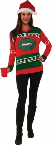 Vista 3 de FORUM Men's Adult All Wrapped Up Ugly Christmas Sweater