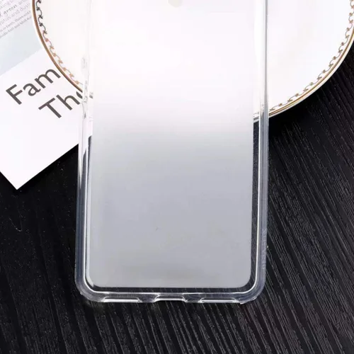 Vista 5 de Para Tecno Camon 18P [6.80"] Caso, Carcasa de silicona suave Carcasa protectora de goma flexible transparente TPU cubierta para Tecno Camon 18P