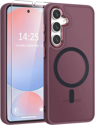 Vista 25 de WRJ Funda magnética para Samsung Galaxy Z Fold 7, [protector de pantalla integrado] [compatible con Magsafe], protección de bisagra de cuerpo