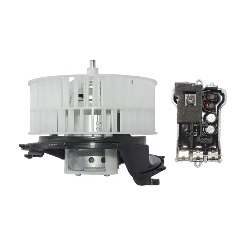 Vista 6 de GELUOXI A/C - Motor de soplador de calefacción+resistencia 2208203142 2038214058 compatible con Mercedes-Benz Clase E (W210) Clase S (W220) May-bach