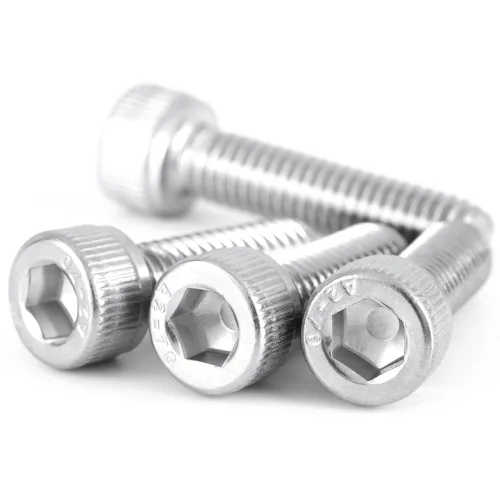 Vista 4 de Tornillo M3 10mm Tornillo de cabeza de casquillo M3-0.5x10mm Tornillo de casquillo M3 Tornillos métricos de acero inoxidable Allen Hex Drive Acabado