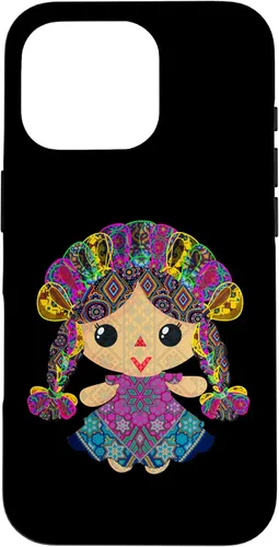 Vista 19 de iPhone 15 muñeca mexicana, maria, mazahua arte huichol, lele, caso