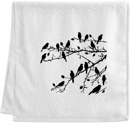 Vista 14 de Toallas de algodón suave para lavado facial, flores, acuarela, hortensias y parejas, flamencos, toallas de mano para entrenamiento, baño, juego de 2