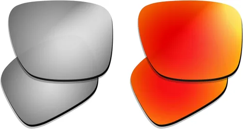 Vista 10 de Lentes de repuesto polarizadas antirreflectantes para gafas de sol Oakley Holbrook XL OO9417-2 Sets
