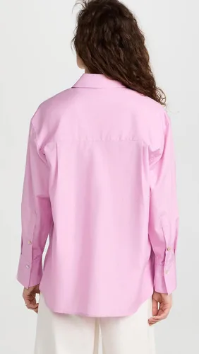 Vista 3 de Vince Mujer Oversized LS Camisa