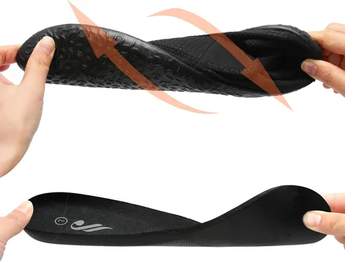 Vista 6 de JIASUQI Zapatos deportivos para senderismo y playa, zapatos acuáticos descalzos, para natación, deportes, caminar, para mujeres y hombres