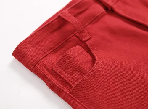 Vista 3 de Jeans de mezclilla ajustados y rasgados para niño
