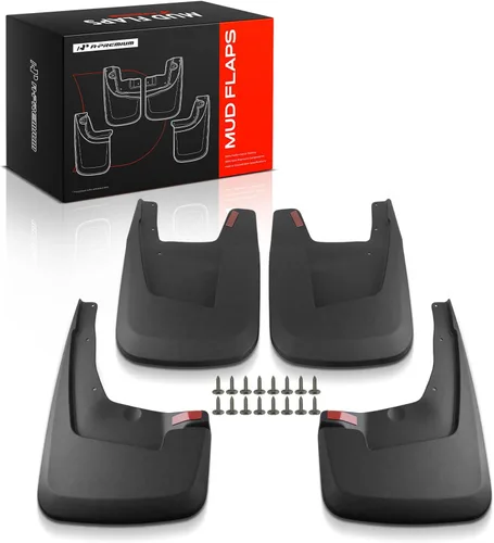 Vista 11 de A-Premium Aletas de barro compatibles con Ram 1500 2019-2024, no requiere perforación, protectores de lodo con accesorios de hardware, juego de 4