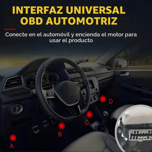 Vista 6 de BESULEN Escáner OBD2 para automóvil, lector de código automático V519, herramienta de escaneo de diagnóstico de coche, analizador de luz de motor