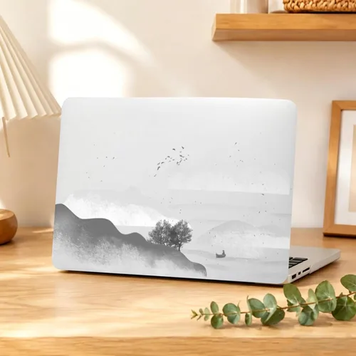 Vista 117 de Funda compatible con MacBook Air de 15" M5 M4 M3 M2 2023-2026 Negro (Black Lace)