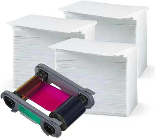Vista 2 de Evolis Primacy 2 R5F208A100 - Cinta de color - YMCKO - 300 impresiones con tarjeta de demostración de software Bodno