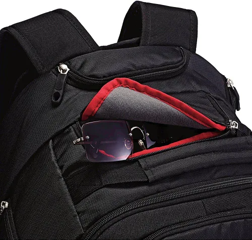 Vista 4 de MVS - Mochila giratoria, Negro -, Computadora portátil
