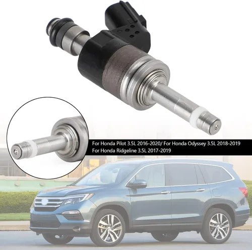 Vista 3 de Inyector de combustible Compatible con Honda 3.5L Pilot 2016-2020, Odyssey 2018-2019, Ridgeline 2017-2019, Inyector de combustible reemplaza