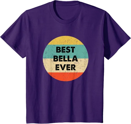 Vista 27 de Bella Name - Camiseta, Negro, S