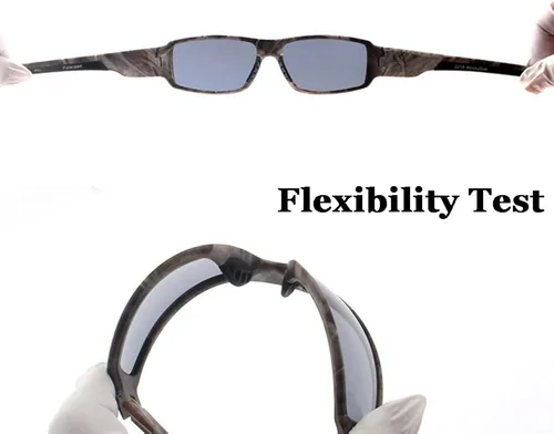 Vista 4 de MOTELAN - Lentes de sol Tr90 polarizados para deportes al aire libre marco de camuflaje para hombres y mujeres ideales para conducir pescar cazar
