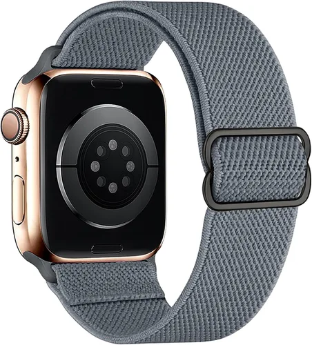 Vista 15 de Correas elásticas de nailon compatibles con Apple Watch de 1.496 pulgadas, 1.575 pulgadas, 1.614 pulgadas, 1.654 pulgadas, 1.732 pulgadas, 1.732