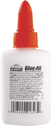 Vista 8 de Elmer's Glue-All - Pegamento multiusos, 1.25 onzas, color blanco (E1323)