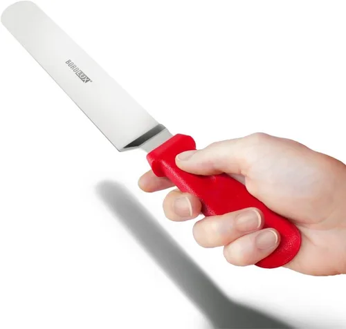 Vista 6 de Emopeak Espátulas para decoración de tartas, cuchillo de glaseado más suave de acero inoxidable, juego de 3