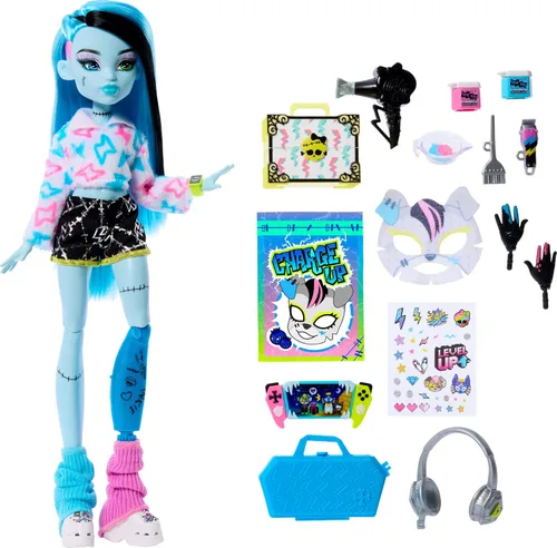 Vista 7 de Monster High Muñeca Cleo De Nile Secrets Self-Scare Secrets