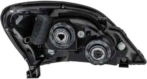 Vista 2 de Para Lexus GX470 2003 04 05 06 07 08 2009 faro delantero lado del conductor Halógeno Lente transparente Reemplazo para LX2502124 81170-6A070