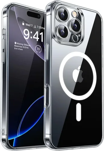 Vista 26 de CANSHN Funda magnética compatible con iPhone Air (6.5 pulgadas), mejorada [protección completa de la cámara] [compatible con Magsafe]
