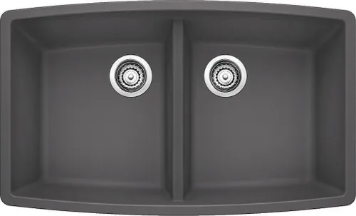Vista 9 de Fregadero Blanco Performa Silgranit II Cascada., 440069