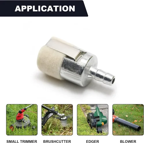 Vista 6 de laffoonparts - 20 filtros de combustible de repuesto para 125-527, Echo 131-205-07320, Robin 3112, Stihl FC75 FS85, Echo 13120519831, Echo