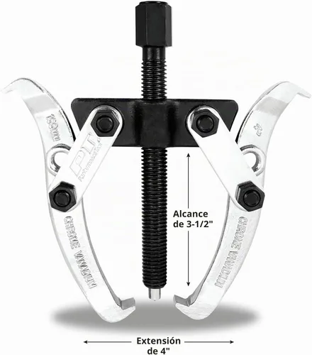 Vista 4 de Performance Tool W84500 Extractor de engranajes de 2 mordazas de 4 pulgadas