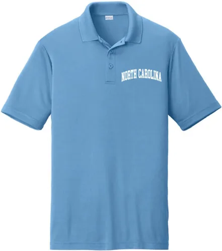 Vista 6 de State Sports Fan Wear Performance - Polo para hombre que absorbe la humedad Misuri