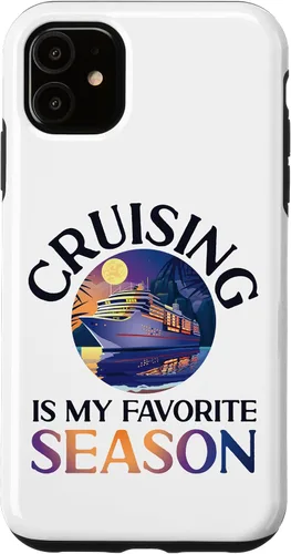 Vista 8 de iPhone 16 Cruise Ship Vacation Girl Cruising Is My Favorite Season Case
