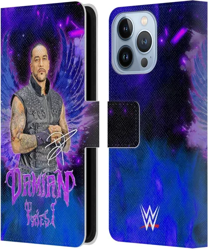 Vista 7 de Head Case Designs Funda de piel con licencia oficial de la WWE Portrait Damian Priest compatible con Apple iPhone 11