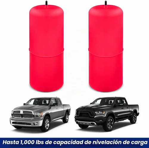 Vista 4 de Kit de Suspensión de Bolsa de Aire de Muelle Neumático KEIYSHOLCK Compatible con Ram 1500/1500 Classic Pickups 09-22 de Carga Pesada Bolsa de Ayuda