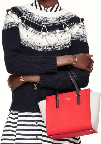 Vista 3 de kate spade new york Cedar Street - Bolsa pequeña con asa superior Hayden