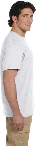 Vista 5 de Jerzees Camiseta pesada con cuello redondo y bolsillo en el pecho para hombre